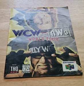 WCW Vs. NWO World Tour N64 Nintendo 64 nur Bedienungsanleitung - Bild 1 von 2