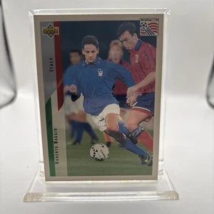 Roberto Baggio 1994 Upper Deck World Cup Soccer #153 Italy English/Spanish - Picture 1 of 4