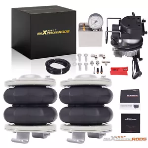 2x Suspensión neumática trasera + Kit compresor 12V para Fiat Ducato 1994-2024 4000KG - Imagen 1 de 12