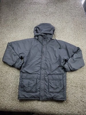 Vintage Cabela's Parka Jacket LT Mens Gray Gore-Tex Hooded Full Zip Thinsulate - Image 1 of 4