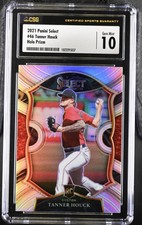 2021 Select Concourse Silver Holo #46 Tanner Houck - Boston Red Sox RC CSG 10💎