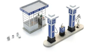 Estación de servicio Artitec 387.632 Aral 1:87 escala H0 nueva embalaje original - Imagen 1 de 2