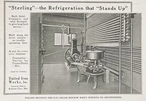 1920 n. Chr. (M13) ~ United Iron Works, Kansas City, Mo. Milchkühlung "STERLING" - Bild 1 von 1