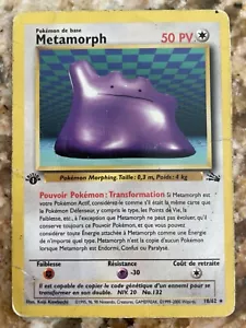 Metamorph Pokémon Card Spanish - Picture 1 of 2