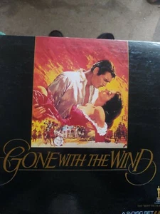 Gone with the Wind 2 Disc 50th Anniversary Edition Laserdisc 1989 Great Cond - Picture 1 of 4