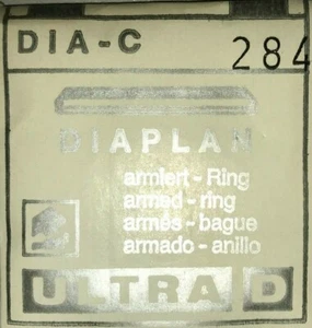 Cristal Impermeable Cristal Cromo Anillo DIAPLAN C (1 Pieza Selección de Lista) - Imagen 1 de 2