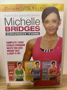 Michelle Bridges Crunch Time DVD Deluxe 3 Disc + FREE SHIPPING - Picture 1 of 2