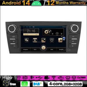 7"Android 14 Autoradio DAB GPS SAT NAVI Carplay for BMW 3 Series E90 E91 E92 E93 - Bild 1 von 14
