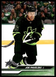 2023-24 Upper Deck Series 1 Joe Pavelski #56