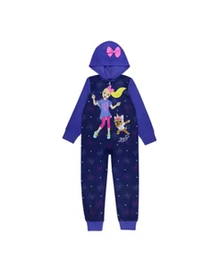 JOJO Little Girls Siwa Hooded Blanket Sleeper, Blue, Size 6 - Picture 1 of 1