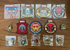 Lote de parches de prendedores Marvel Collector Corps parches coleccionables lote de 14 - Imagen 1 de 14