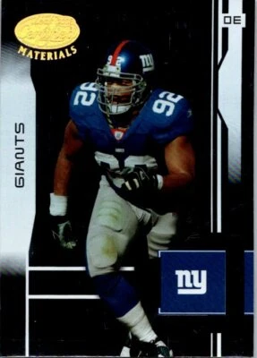 2003 Leaf Certified Materials #85 Michael Strahan - Image 1 of 2