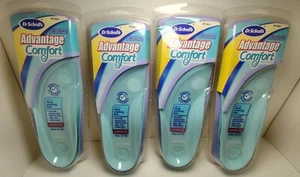 Lot of 4 Pairs, Dr Scholl's Advantage Comfort Insoles Women, Sizes 6-10, New HTF - Picture 1 of 3