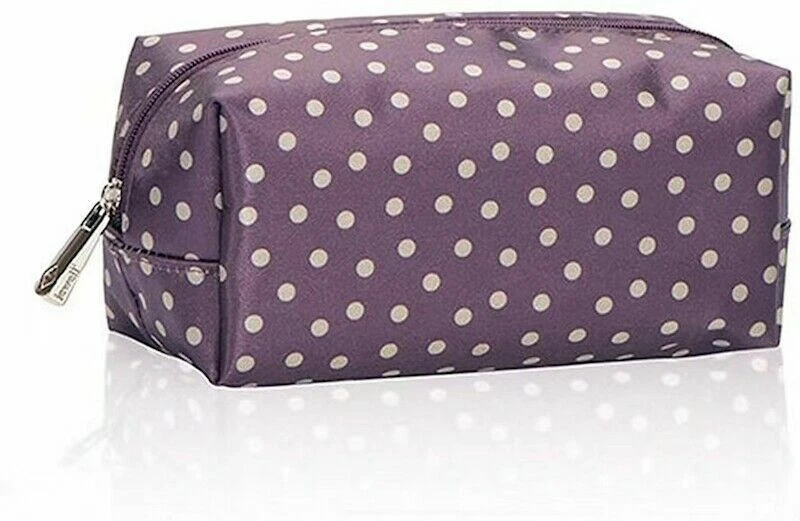 Thirty One Uptown mini bolsa con cremallera maquillaje bolsa de cosméticos 31 regalo ciruela punto de baile Foto 1 de 1