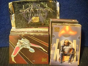 1994 Star Trek Master Series Edition Base SET & Wrapper - Picture 1 of 5