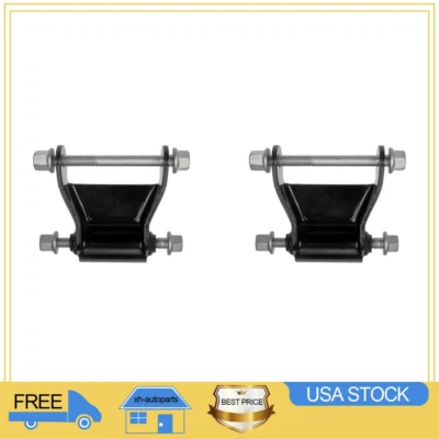 Par de kit trasero de reparación de grilletes de resorte de hoja Dorman 722-030 para camioneta Chevy GMC XH Foto 1 de 3