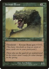 Krosan Beast Odyssey PLD Green Rare MAGIC THE GATHERING MTG CARD ABUGames