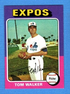 1975 Topps Mini #627 Tom Walker EXMT Expos