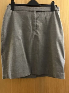 Oasis Grey Skirt Size 16 R With Pockets - Picture 1 of 3
