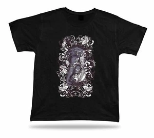 Werewolf Monster Floral design dark stylish vector birthday gift apparel tee - Picture 1 of 8
