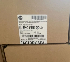 2080-LC20-20QBB Micro820 20 I/O ENet/IP Controller AllenBradley Sealed In Box - Bild 1 von 4
