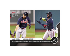 2020 Topps NOW Adam Duvall/ Marcell Ozuna #200 ~ Atlanta Braves ~ PR 1191