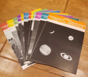 Griffith Observer: 1951 All 12 Editions ISSUES observatory space planets article - Picture 1 of 1