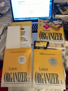 Vintage 1997 ~ Lotus Organizer - 3.5" Floppy Disk. (See description) - Picture 1 of 7
