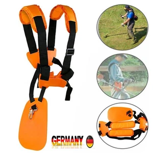 Profi Doppel Schultergurt Tragegurt für Motorsense Freischneider STIHL Trimmer - Bild 1 von 12
