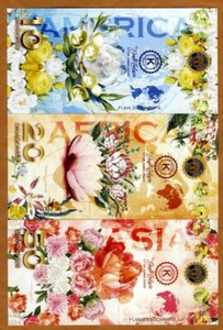 POLYMER SET, El Club De La Moneda 10-20-50 Dragones 2020 > Flowers