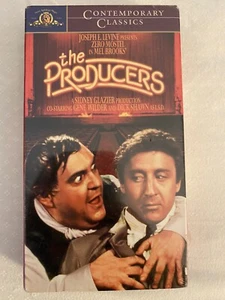 Mel Brooks' 'The Producers' 1968/VHS 2000 - Zero Mostel Gene Wilder, NIP. Nice! - Picture 1 of 6