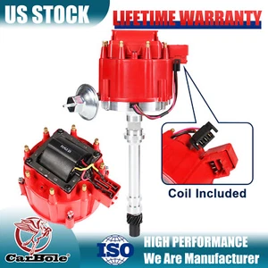 Racing HEI Distributor 9000RPM For Chevy V8 Small Big Block 350 454 SBC BBC NEW - Picture 1 of 17