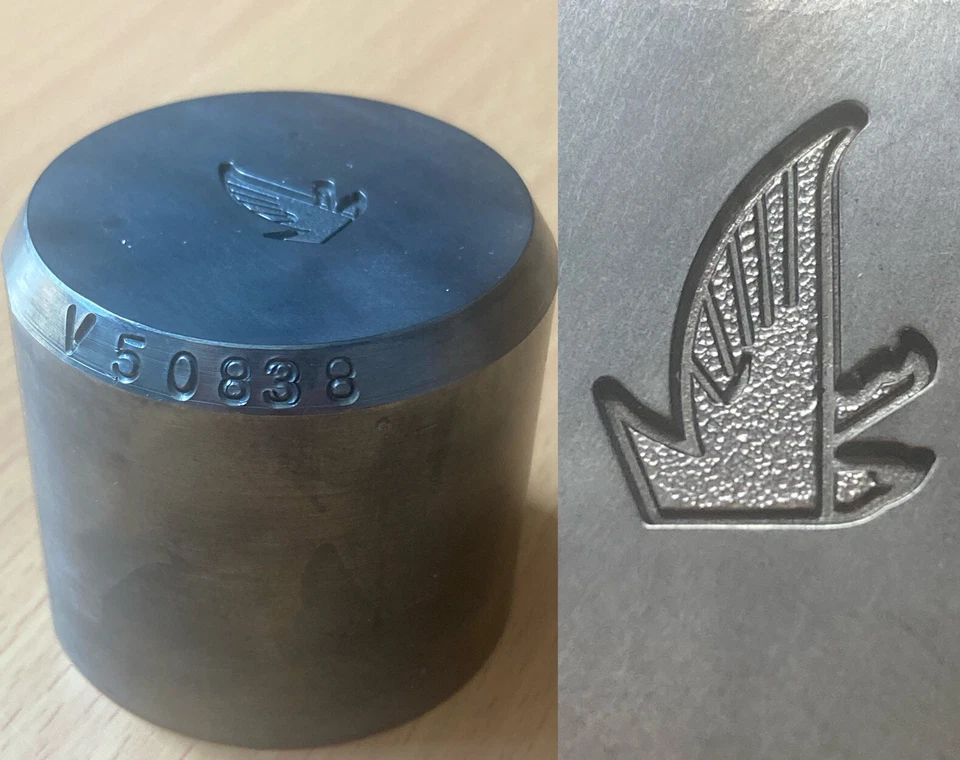 Atlanta Falcons NFL Football Steel Master Die Hub - Image 1 of 4