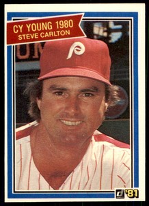 1981 Donruss #481 Steve Carlton 45rr4x
