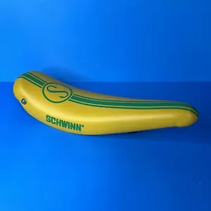 SCHWINN BANANA SEAT SADDLE YELLOW FITS SCHWINN MIDGET STINGRAYS & OTHERS VINTAGE - Picture 1 of 20