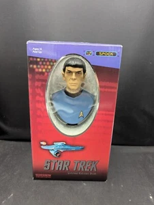 Star Trek Mr Spock Bust Sideshow Collectibles Limited Edition - Picture 1 of 2