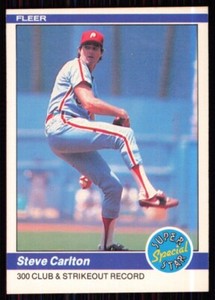 1984 Fleer Steve Carlton Philadelphia Phillies #642