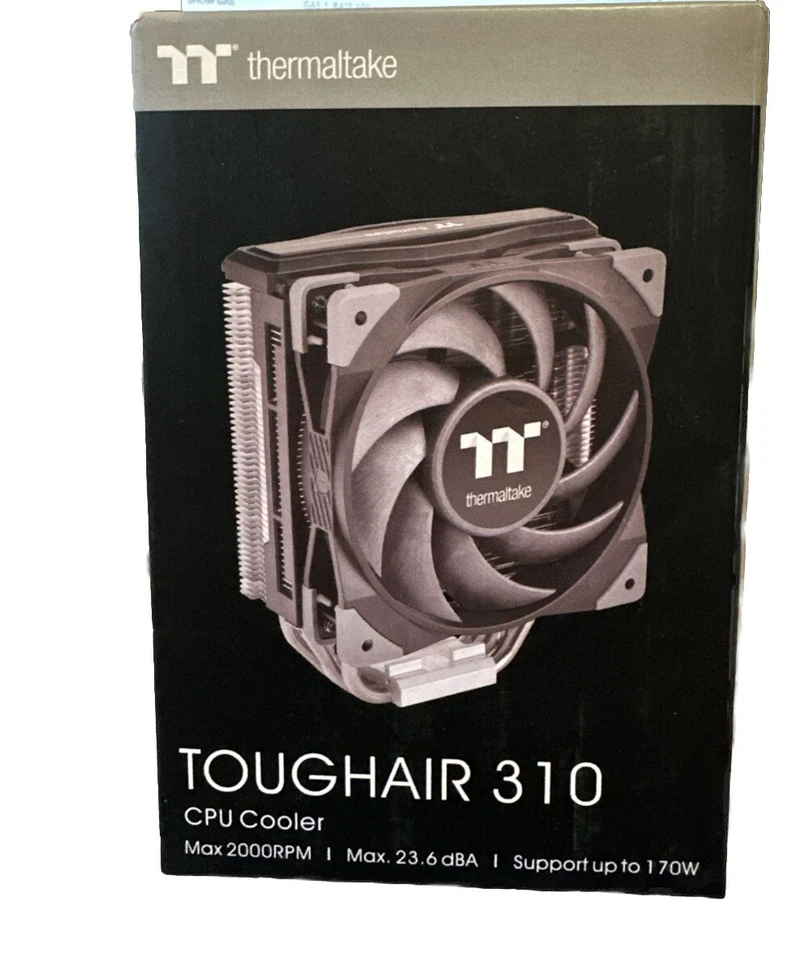 Thermaltake Toughair 310 170w TDP CPU Cooler 120mm 2000rpm High Static Pressure