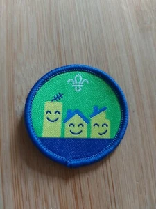 UK Scouting Current Squirrel Activity Badge Local Superhero NEW LOGO - Picture 1 of 1