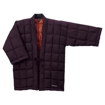 Mont-bell #1101494 Down Jacket Traditional Japanese HANTEN Wine Red - Image 1 of 3