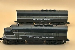 NIB N KATO 176-077 & 176-085 EMD F3 A&B Ph 2 New York Central 1618 & 2410 (pair) - Picture 1 of 9