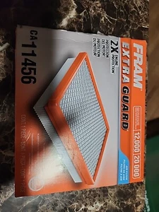 FRAM Extra Guard Replacement Engine Air Filter, CA11456 for Select Ford Vehicles - Foto 1 di 3