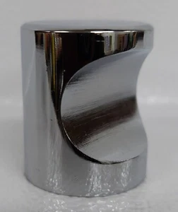 Aluminium Knob Chrome 25mm Dia 6pck - Picture 1 of 4