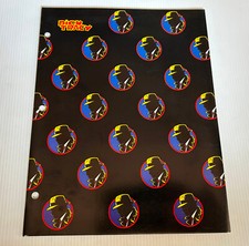 DICK TRACY THE MOVIE -- Black Logo School Folder (1990)
