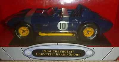 Vintage Yat Ming Road Signature 1964 Diecast Corvette 1:18 Rare Box Style - Image 1 of 4