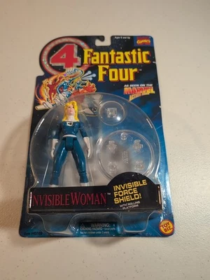 Fantastic Four Mujer Invisible con Escudo de Fuerza Invisible - 1996 Foto 1 de 2