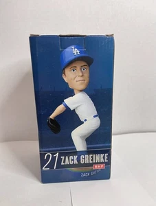 ZACK GREINKE Los Angeles Dodgers Bobblehead 2014 Stadium Promo SGA New in Box - Picture 1 of 3