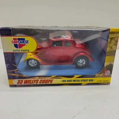 First Gear Carquest 33 Willys Coupe Street Rod Die-Cast Metal Car Replica NIB - Image 1 of 4