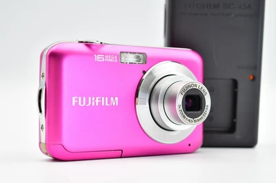 ⏯️[Mint] FUJIFILM FinePix JV250 16.0MP Compact Digital Camera Pink From Japan - Image 1 of 4