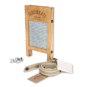 Cincinnati Washboards CW-1 tabla de lavar de percusión Pocket - Imagen 1 de 7